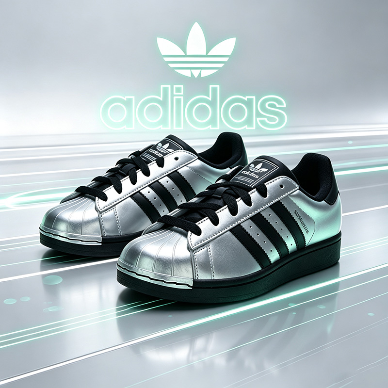 Adidas Shoes Superstar - Adidas Clover Damen Echtleder-Schuhe - Neue