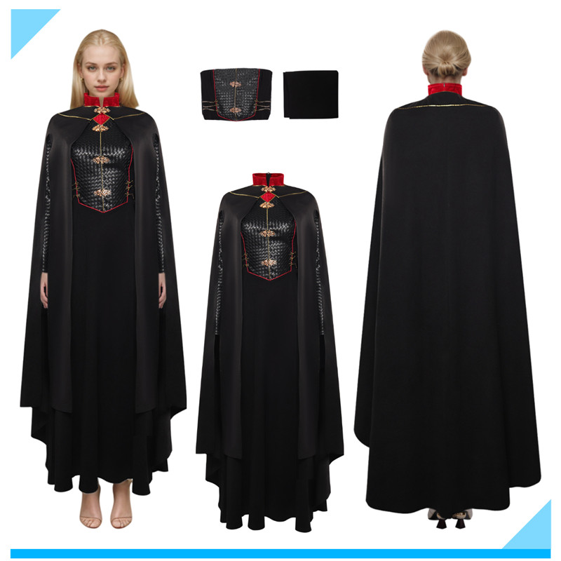 Rhaenyra Cosplay Kostüm TV Dra – Robe Silk Women Bewertung und Preis