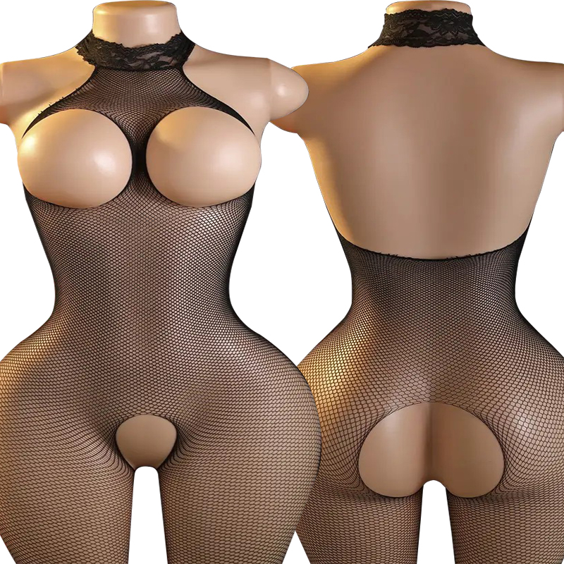 Sexy Dessous-Set Netzstrumpf-B – Bodystocking Fishnet Bewertung und Preis