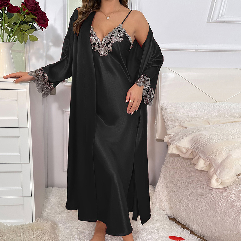 Premium Damen Herbst Winter Mi – Robe Silk Women Bewertung und Preis