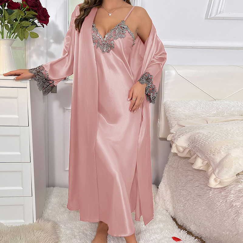 Premium Damen Herbst Winter Mi – Robe Silk Women Bewertung und Preis